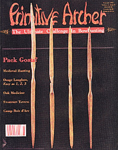 cover of Primitive Archer Magazine Vol 1 .3